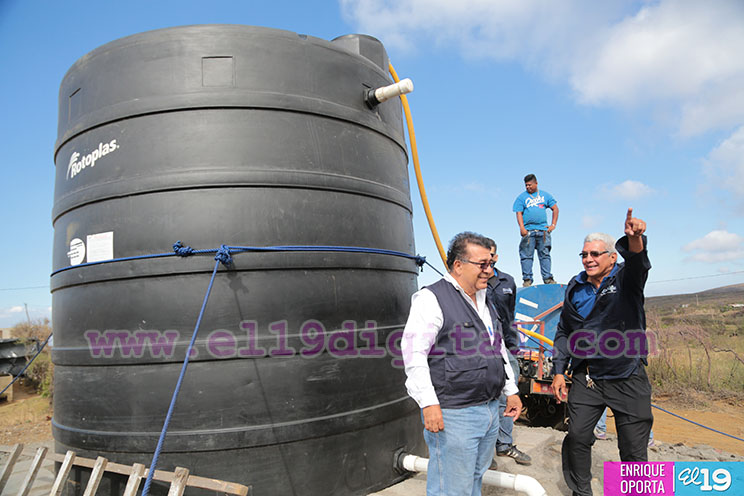 Gobierno Sandinista resuelve abastecimiento de agua potable en El Crucero